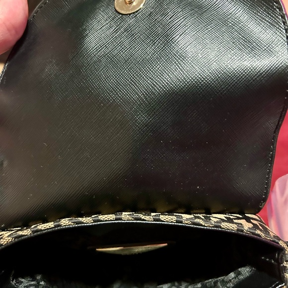 DKNY Black and Tan Logo Crossbody Bag - Picture 4 of 5
